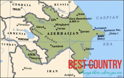 Географическое положение Азербайджана