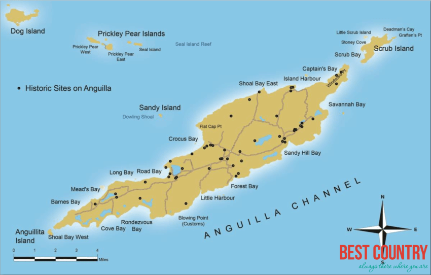 Administrative division of Anguilla