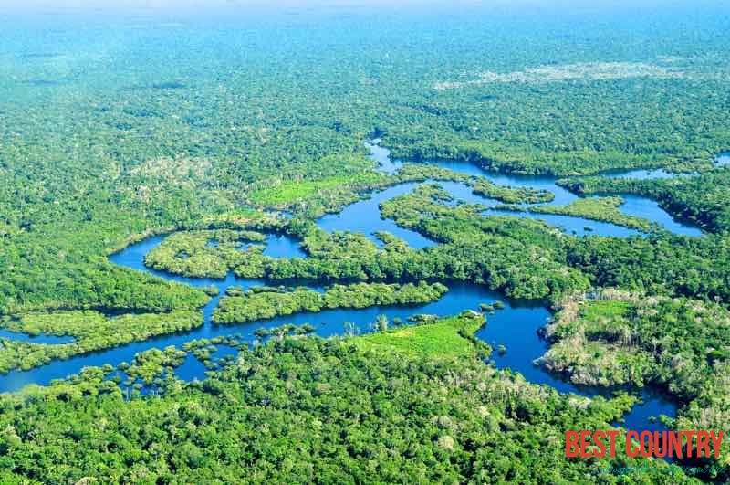 Rivers and lakes in Brazil