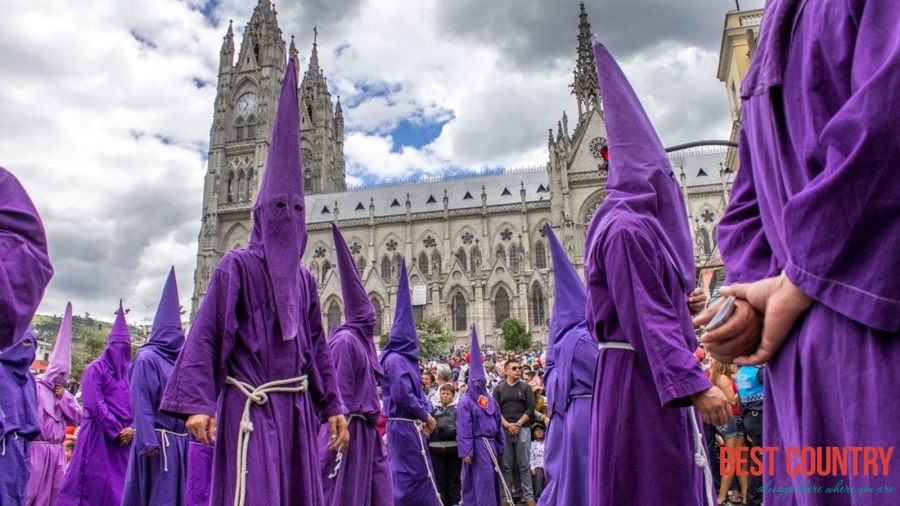 Easter Week Celebrations in Ecuador