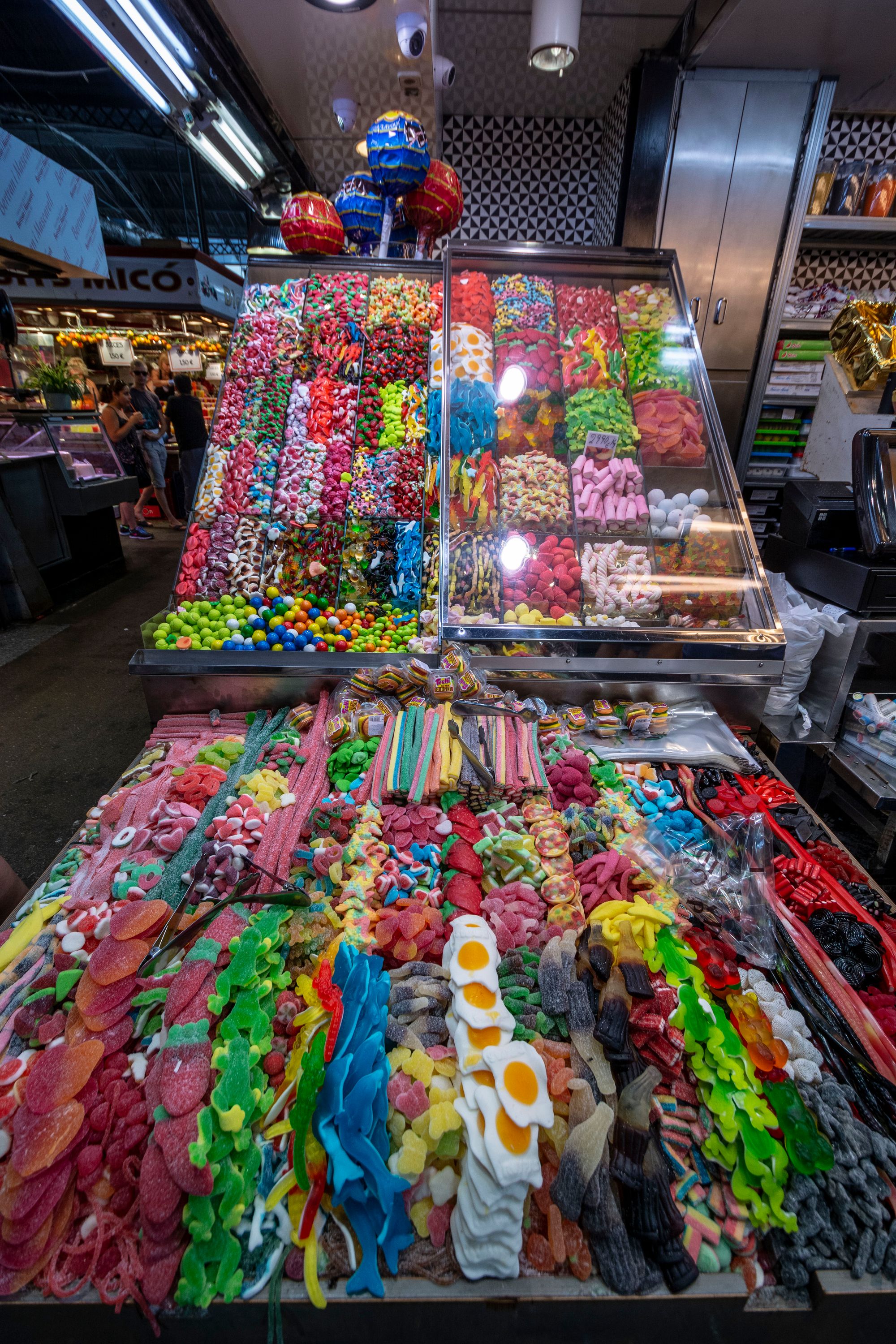 Рынок Бокерия (Mercat de la Boqueria), Барселона 